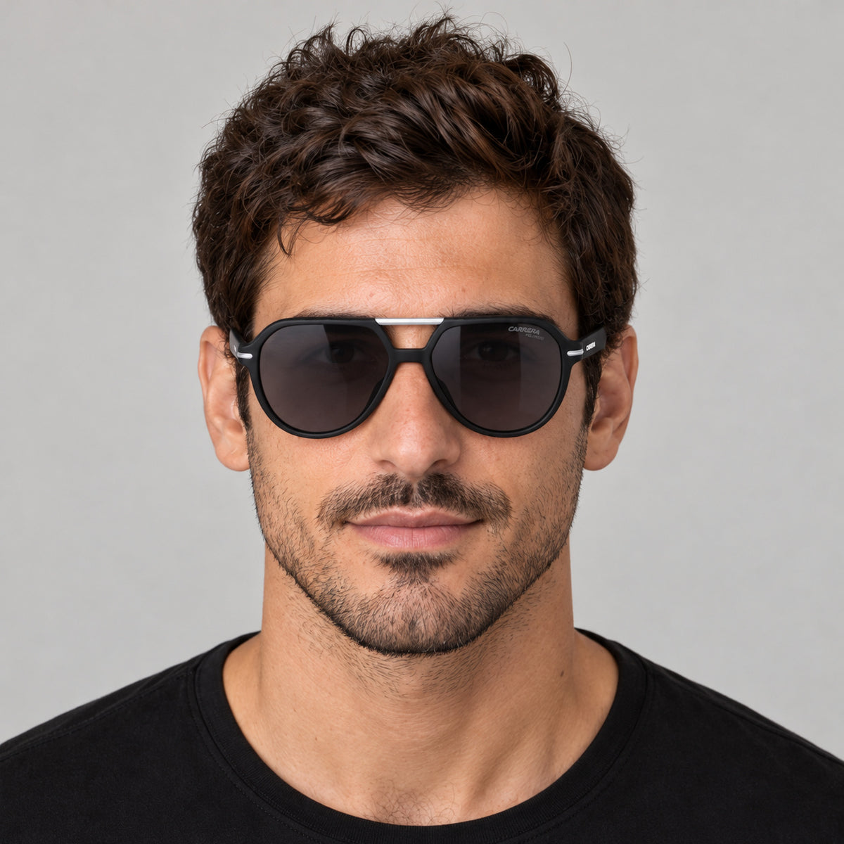 משקפי שמש Carrera דגם Carrera315 לגברים 58 מ״מ בצבע שחור מט