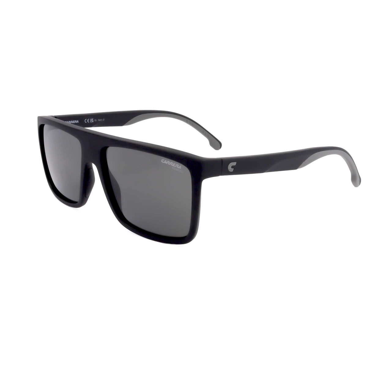 משקפי שמש Carrera דגם Carrera8055 לגברים 58 מ״מ בצבע שחור מט