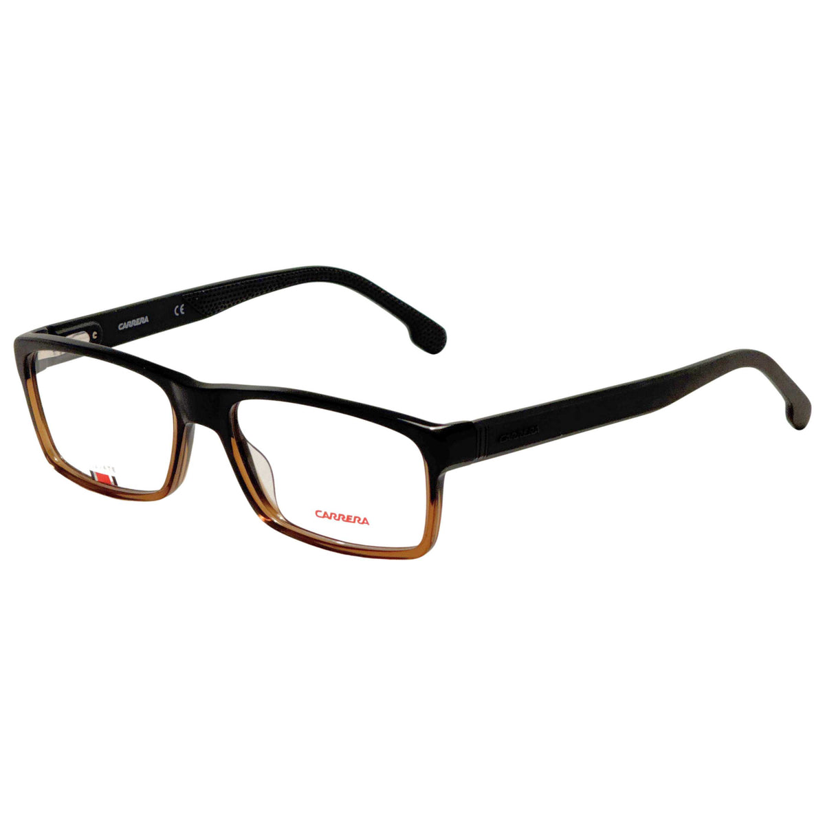 Carrera Men's 55 mm Black Brown Eyeglasses CARRERA8852-R60-55