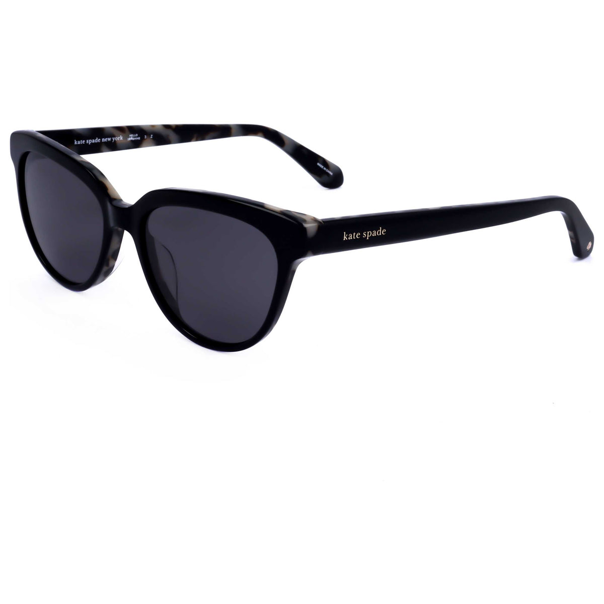 משקפי שמש Kate Spade דגם Cayenne לנשים 54 מ״מ בצבע שחור