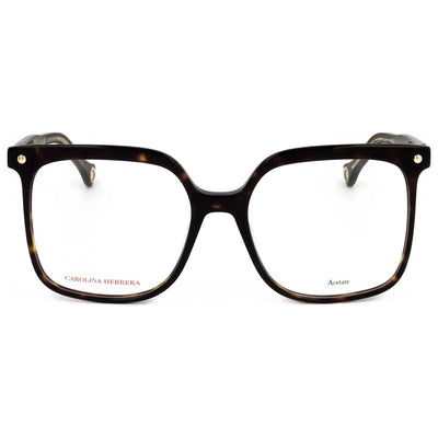 משקפי ראייה Carolina Herrera דגם Ch0011 לנשים 54 מ״מ בצבע הוואנה