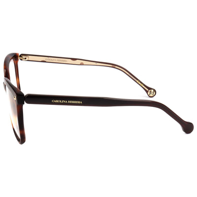 משקפי ראייה Carolina Herrera דגם Ch0012 לנשים 56 מ״מ בצבע הוואנה