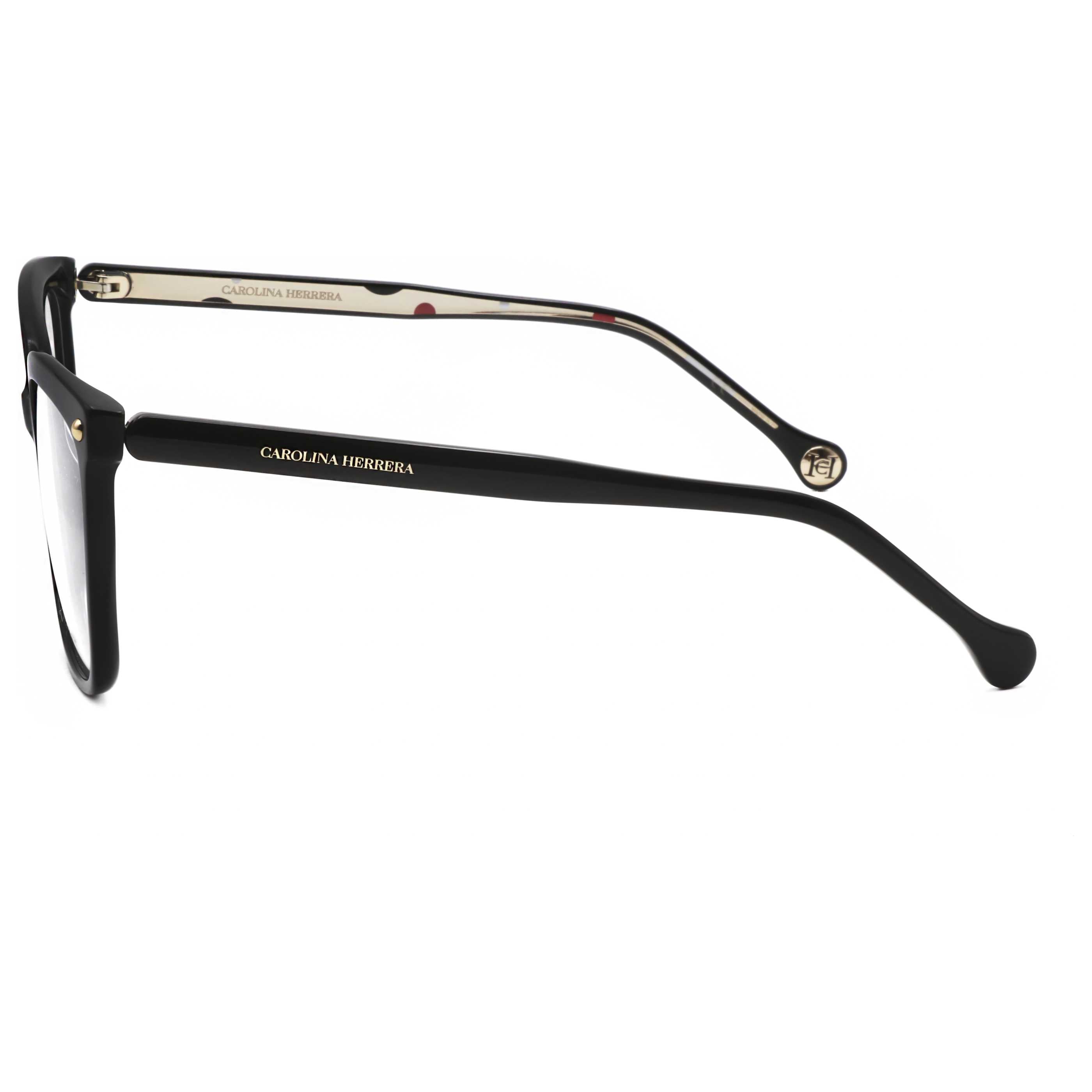 משקפי ראייה Carolina Herrera דגם Ch0012 לנשים 56 מ״מ בצבע שחור