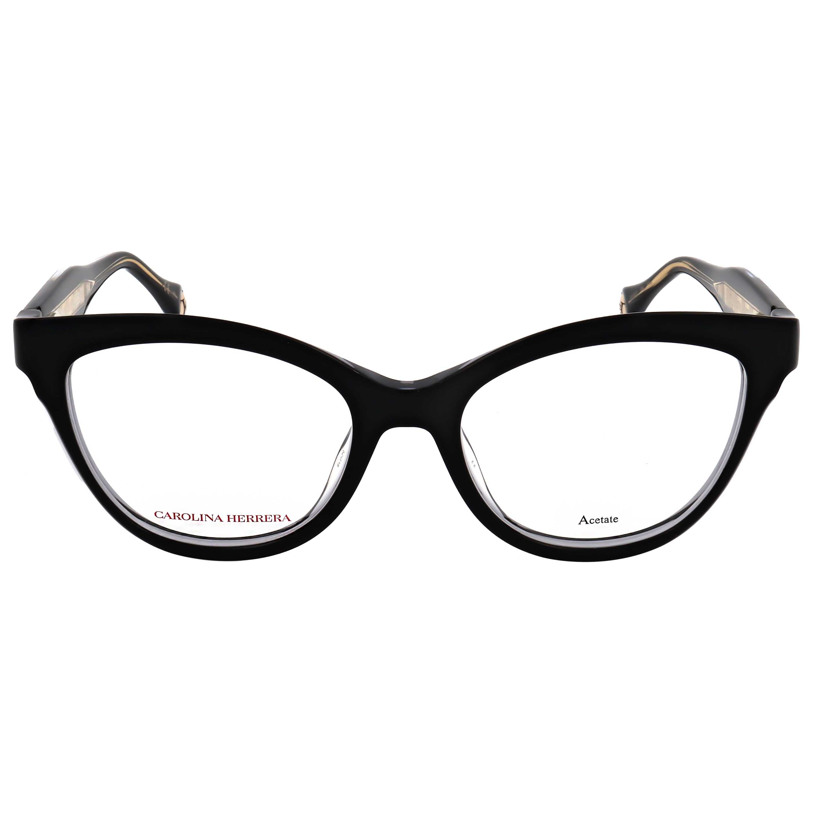 משקפי ראייה Carolina Herrera דגם Ch0017 לנשים 52 מ״מ בצבע שחור אפור