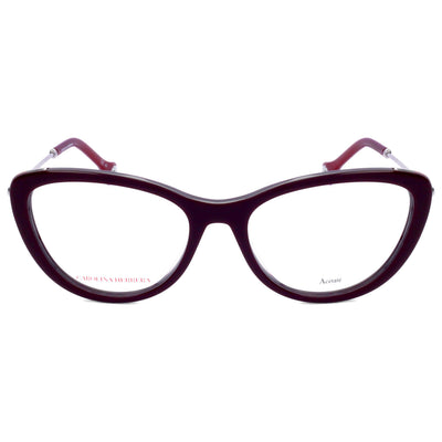 משקפי ראייה Carolina Herrera דגם Ch0021 לנשים 54 מ״מ בצבע בורדו