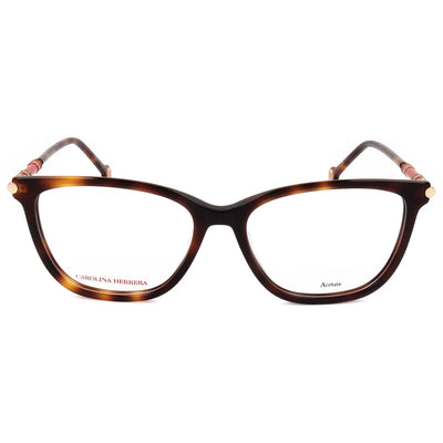 משקפי ראייה Carolina Herrera דגם Ch0027 לנשים 55 מ״מ בצבע הוואנה