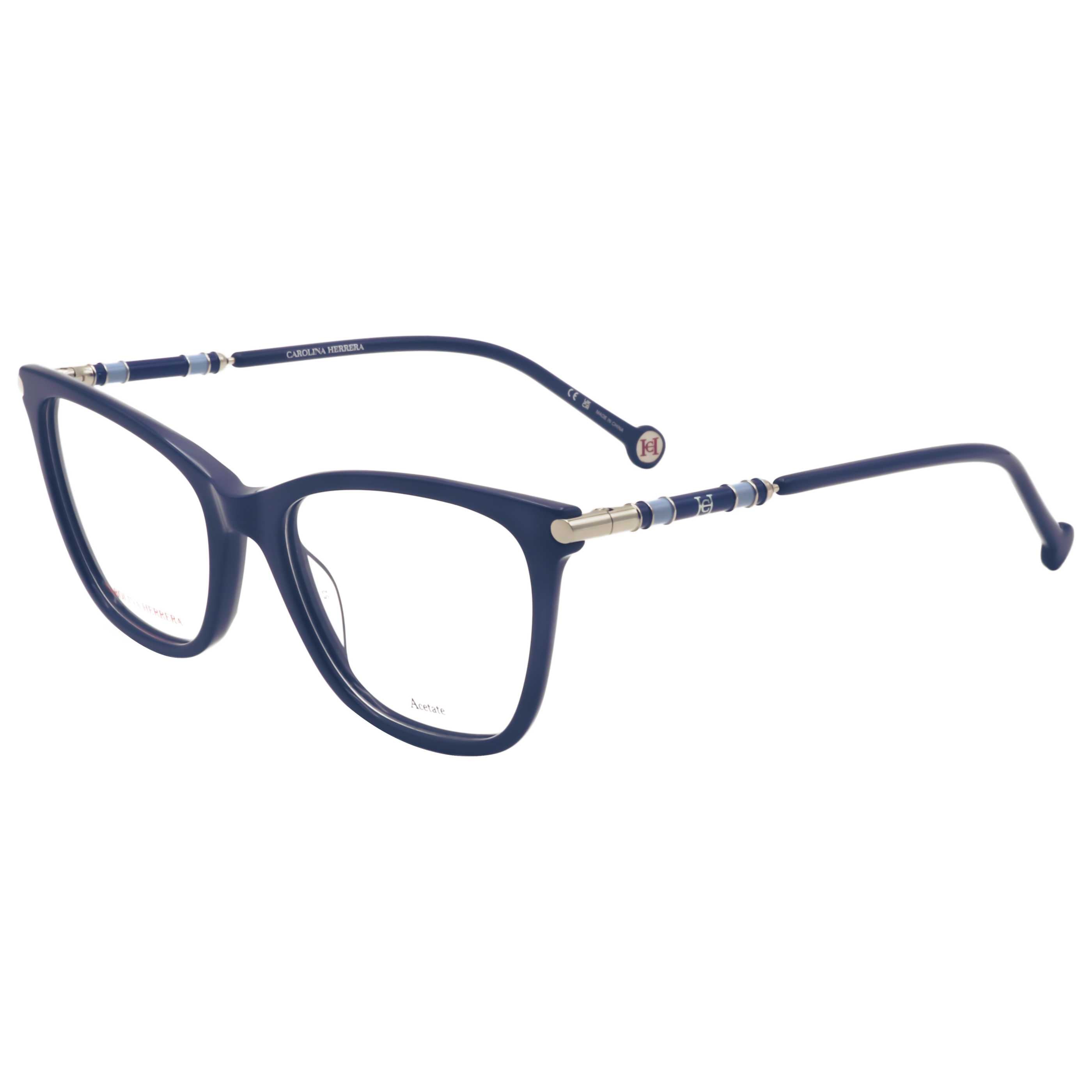 משקפי ראייה Carolina Herrera דגם Ch0028 לנשים 53 מ״מ בצבע כחול