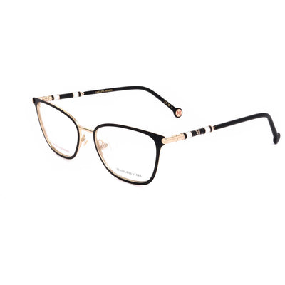 משקפי ראייה Carolina Herrera דגם Ch0031 לנשים 53 מ״מ בצבע זהב שחור