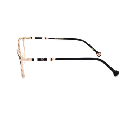 משקפי ראייה Carolina Herrera דגם Ch0031 לנשים 53 מ״מ בצבע זהב שחור