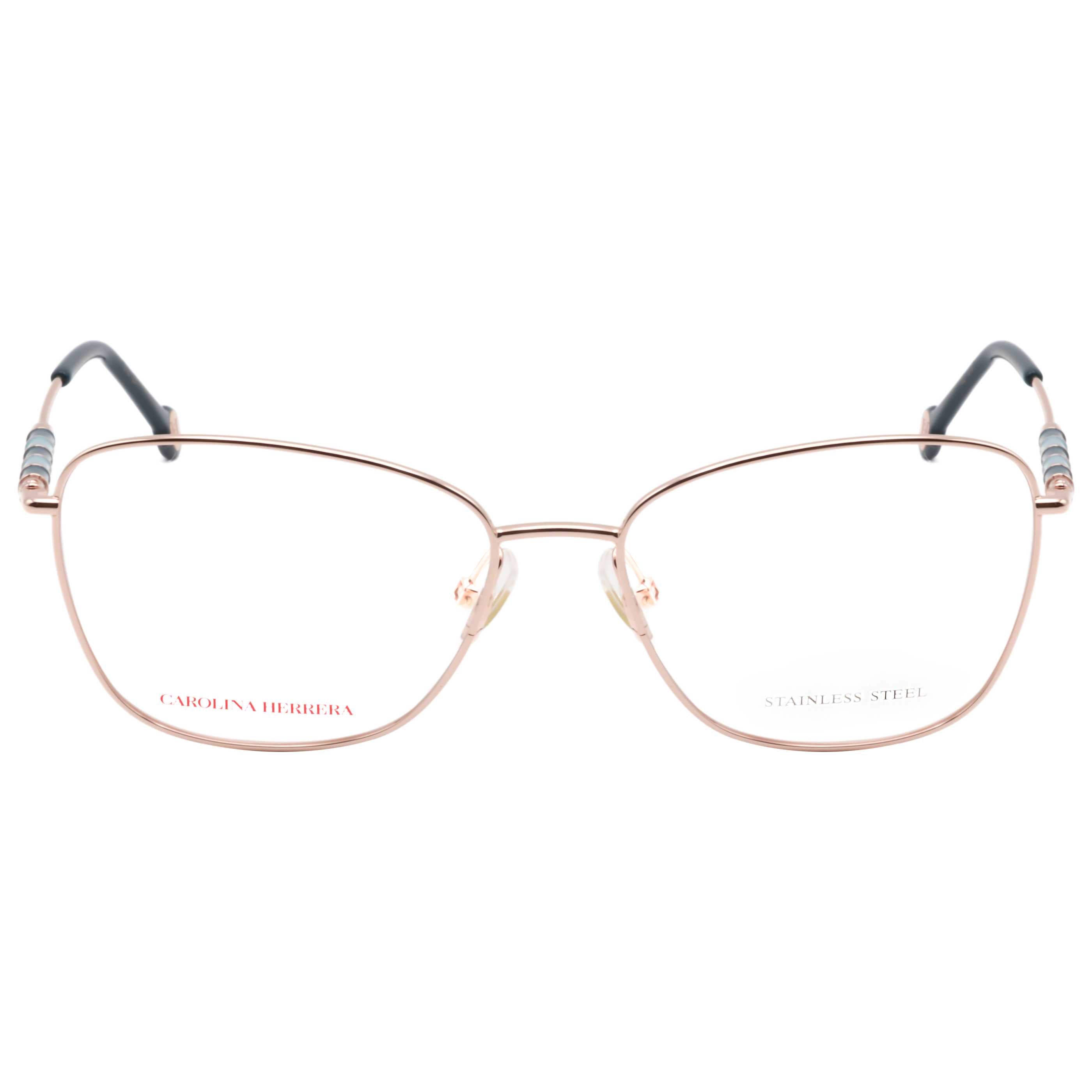 משקפי ראייה Carolina Herrera דגם Ch0039 לנשים 55 מ״מ בצבע זהב ירוק