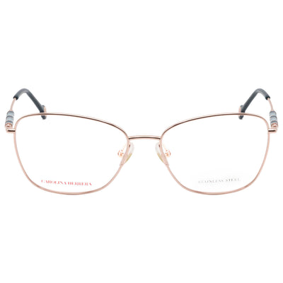 משקפי ראייה Carolina Herrera דגם Ch0039 לנשים 55 מ״מ בצבע זהב ירוק
