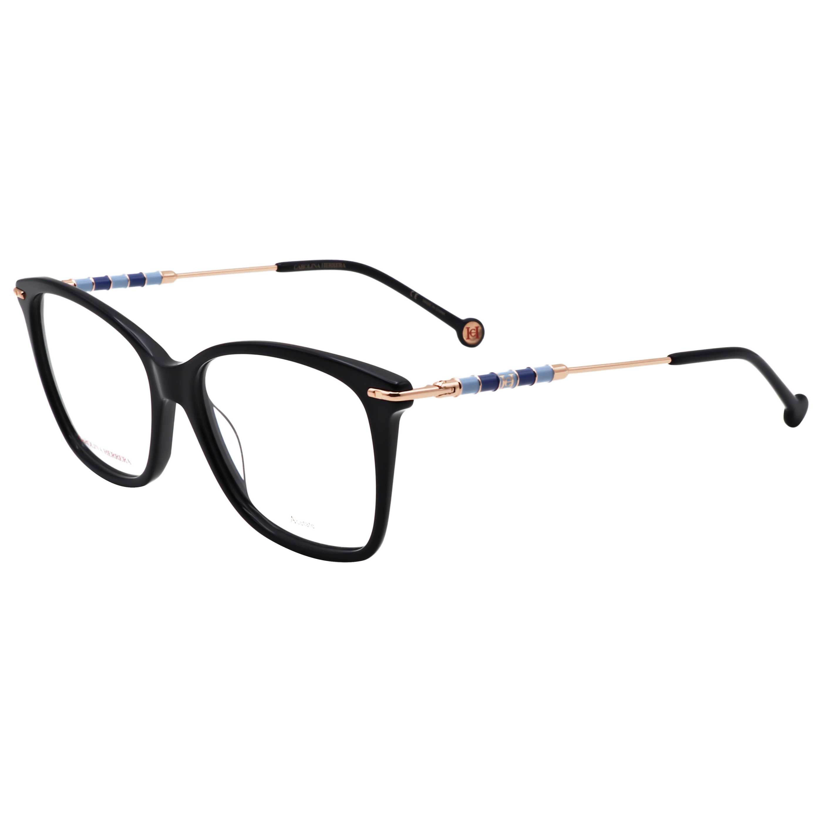 משקפי ראייה Carolina Herrera דגם Ch0042 לנשים 54 מ״מ בצבע כחול