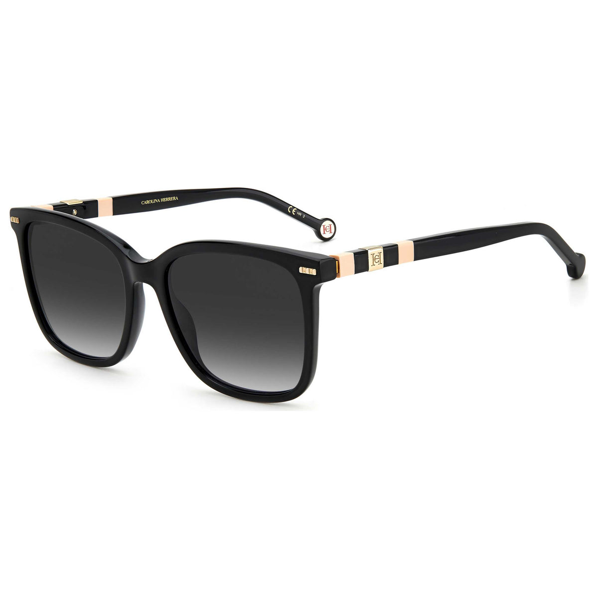 משקפי שמש Carolina Herrera דגם Ch0045 לנשים 57 מ״מ בצבע שחור