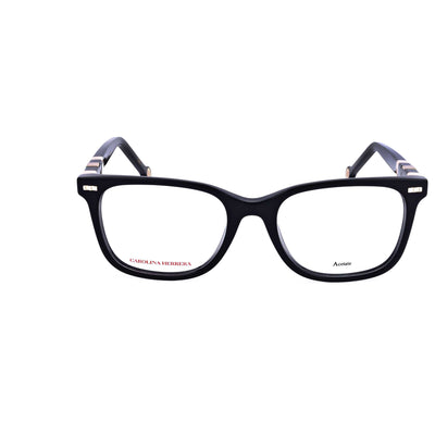 משקפי ראייה Carolina Herrera דגם Ch0047 לנשים 52 מ״מ בצבע שחור ורוד