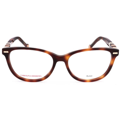 משקפי ראייה Carolina Herrera דגם Ch0048 לנשים 53 מ״מ בצבע הוואנה Ivory