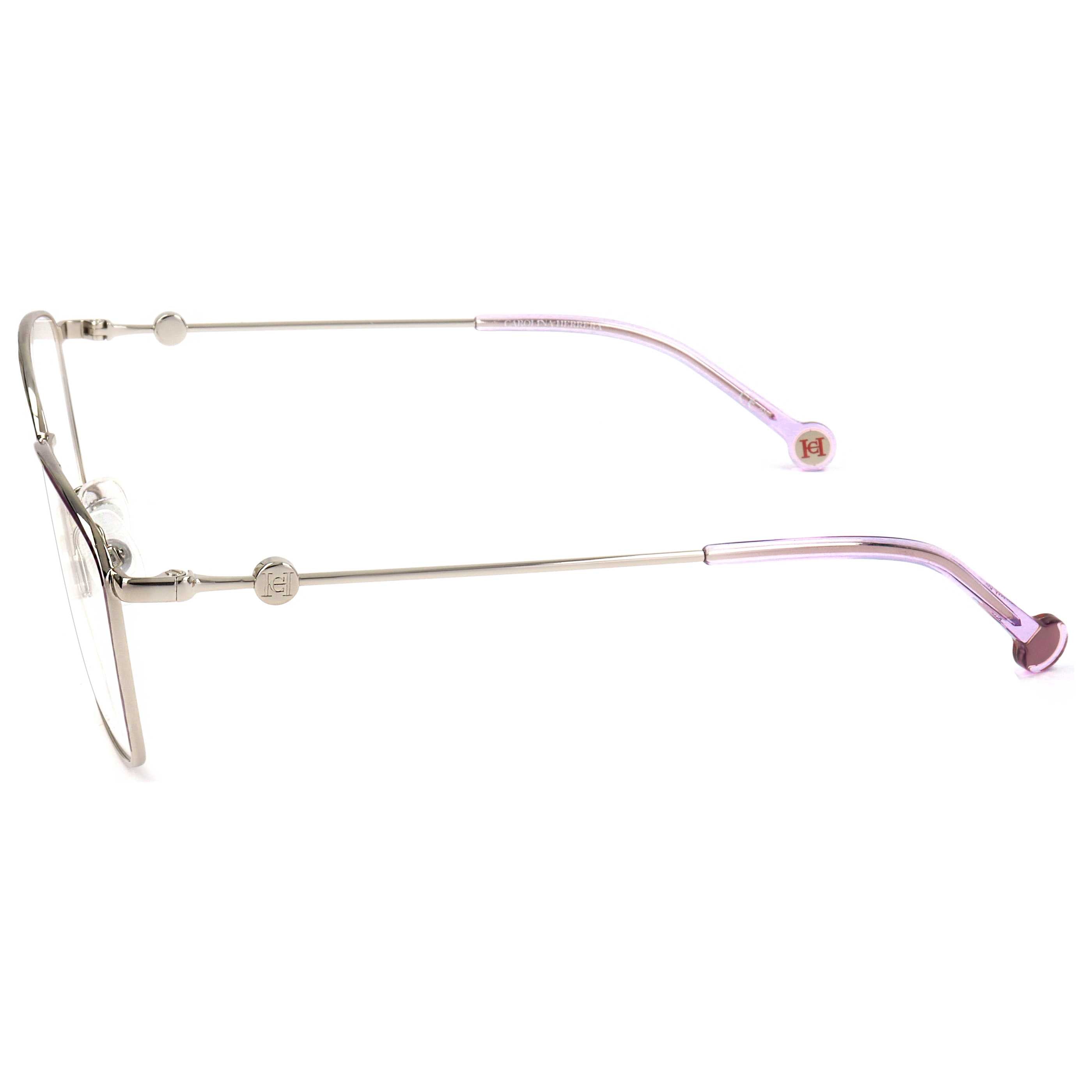משקפי ראייה Carolina Herrera דגם Ch0060 לנשים 57 מ״מ בצבע זהב Violet