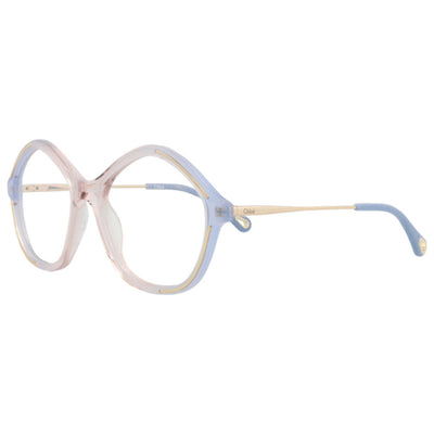 משקפי ראייה Chloe דגם Ch0062O לנשים 52 מ״מ בצבע כחול בהיר