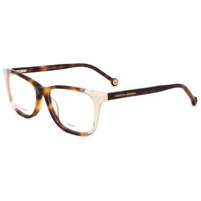 משקפי ראייה Carolina Herrera דגם Ch0066 לנשים 53 מ״מ בצבע הוואנה Ivory