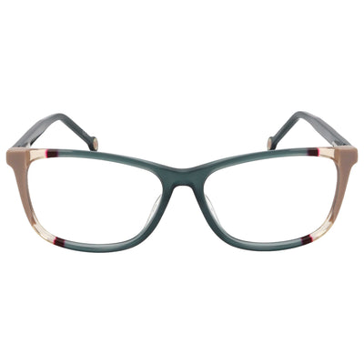 משקפי ראייה Carolina Herrera דגם Ch0066 לנשים 55 מ״מ בצבע Teal חום