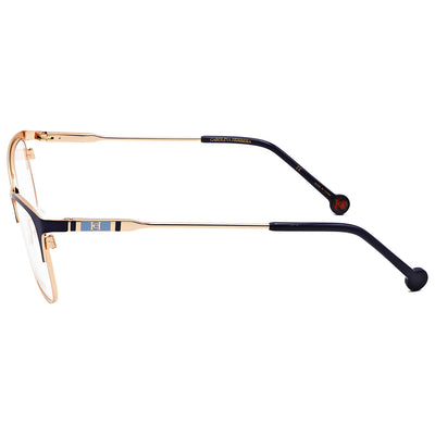 משקפי ראייה Carolina Herrera דגם Ch0074 לנשים 53 מ״מ בצבע זהב כחול