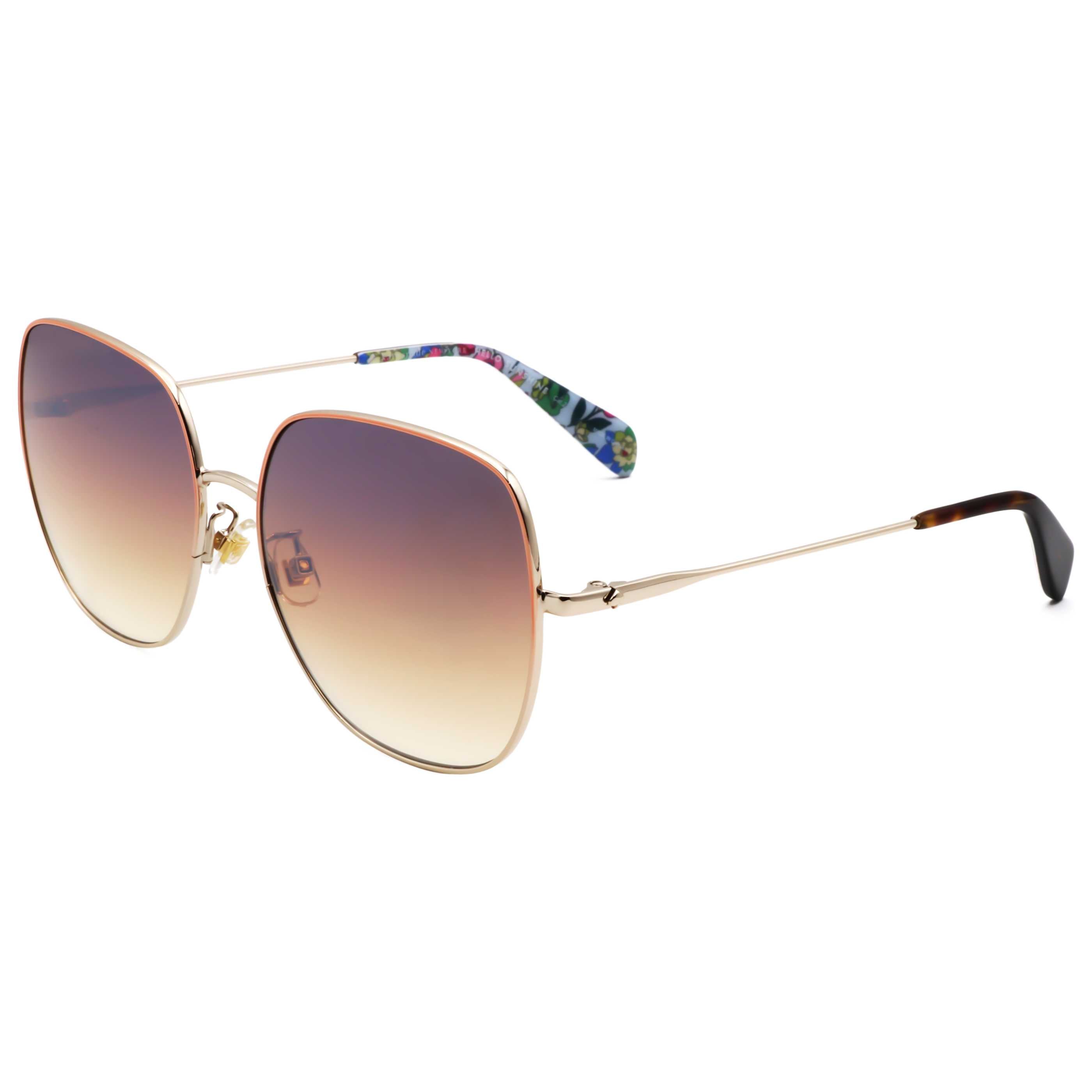משקפי שמש Kate Spade דגם Charli לנשים 59 מ״מ בצבע אדום זהב