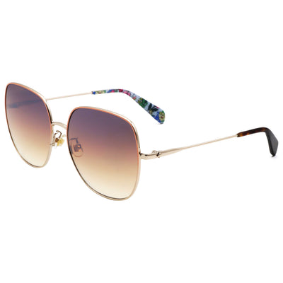 משקפי שמש Kate Spade דגם Charli לנשים 59 מ״מ בצבע אדום זהב