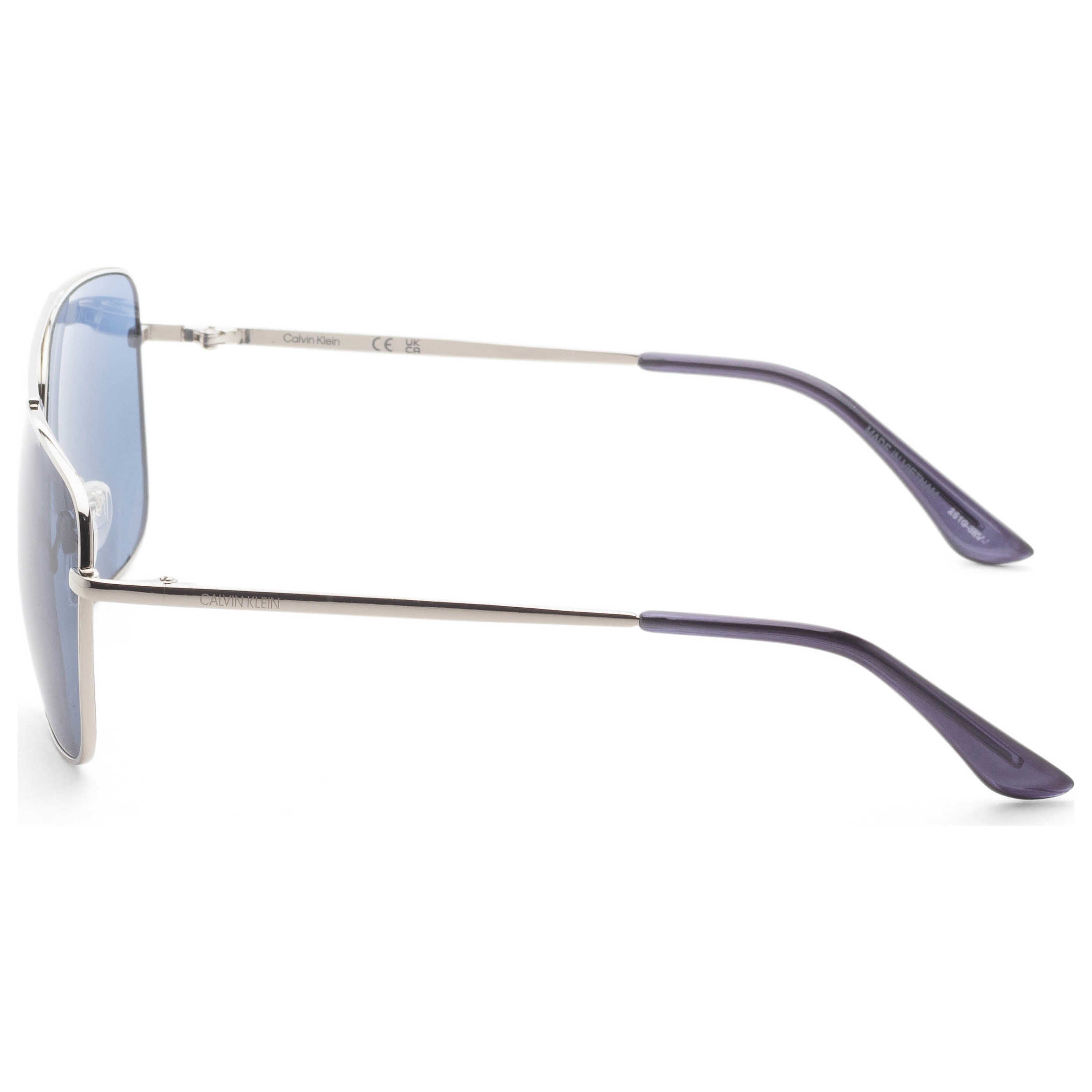 משקפי שמש Calvin Klein דגם Ck19136Sn יוניסקס 57 מ״מ בצבע כסוף