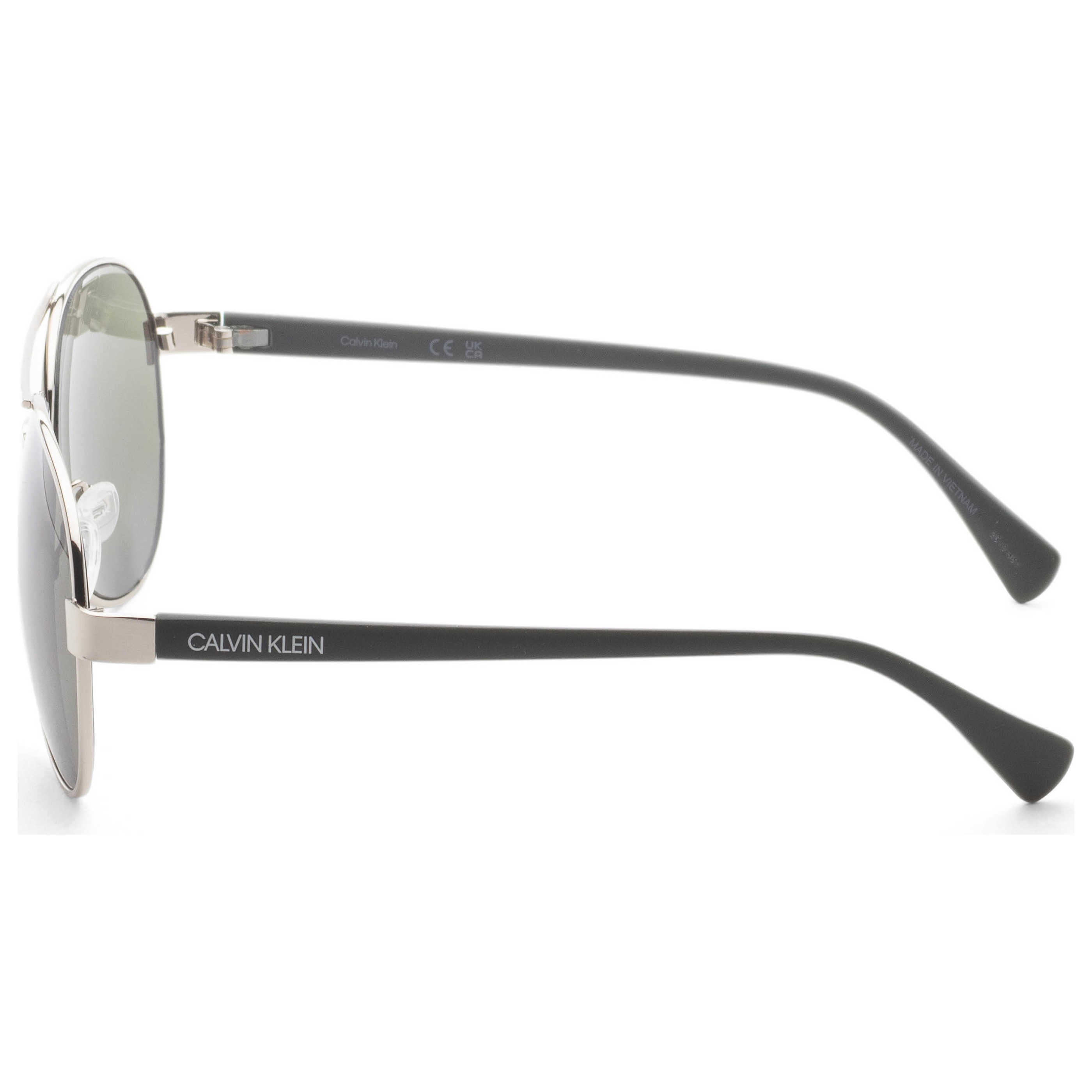 משקפי שמש Calvin Klein דגם Ck19316Sn יוניסקס 60 מ״מ בצבע כסוף