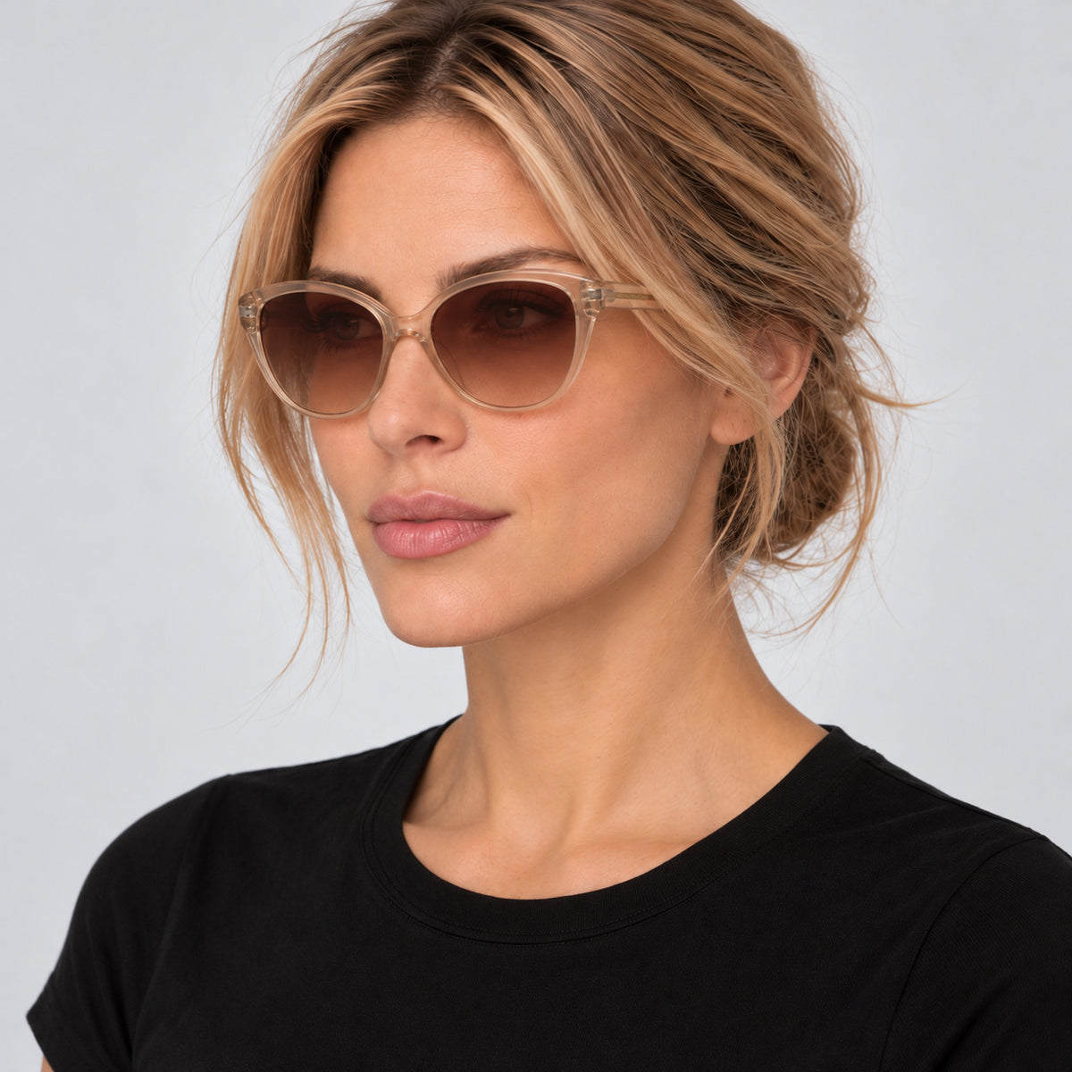 Calvin Klein Women's 55mm Beige Sunglasses CK19536SN-270