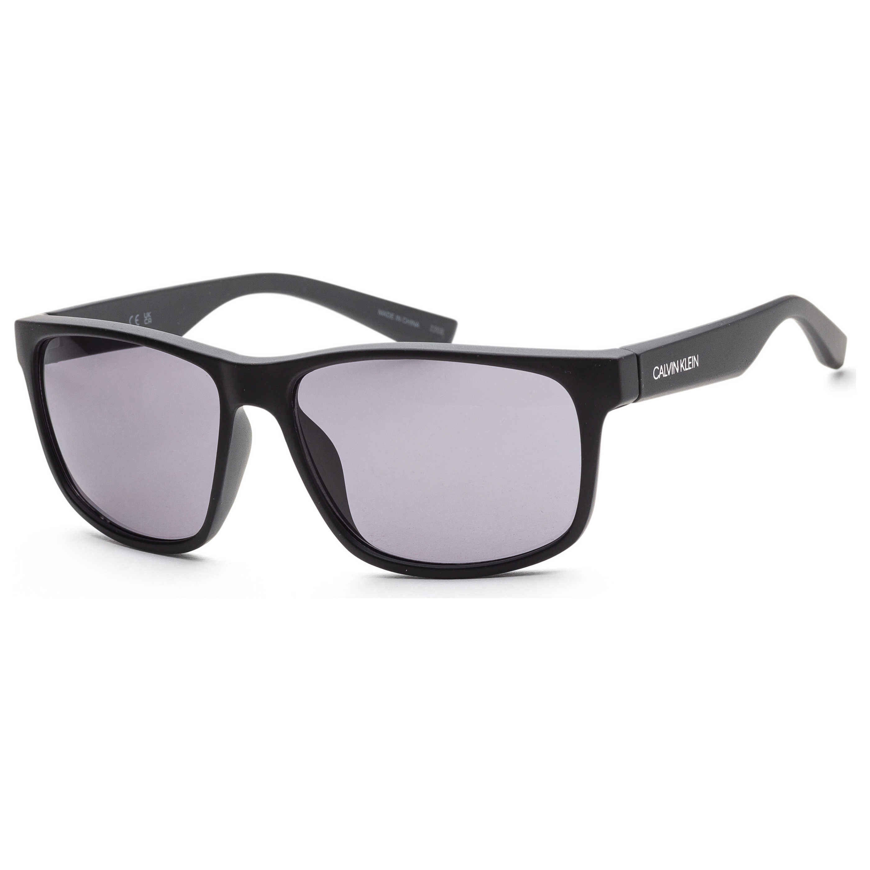 משקפי שמש Calvin Klein דגם Ck19539Sn יוניסקס 59 מ״מ בצבע שחור מט