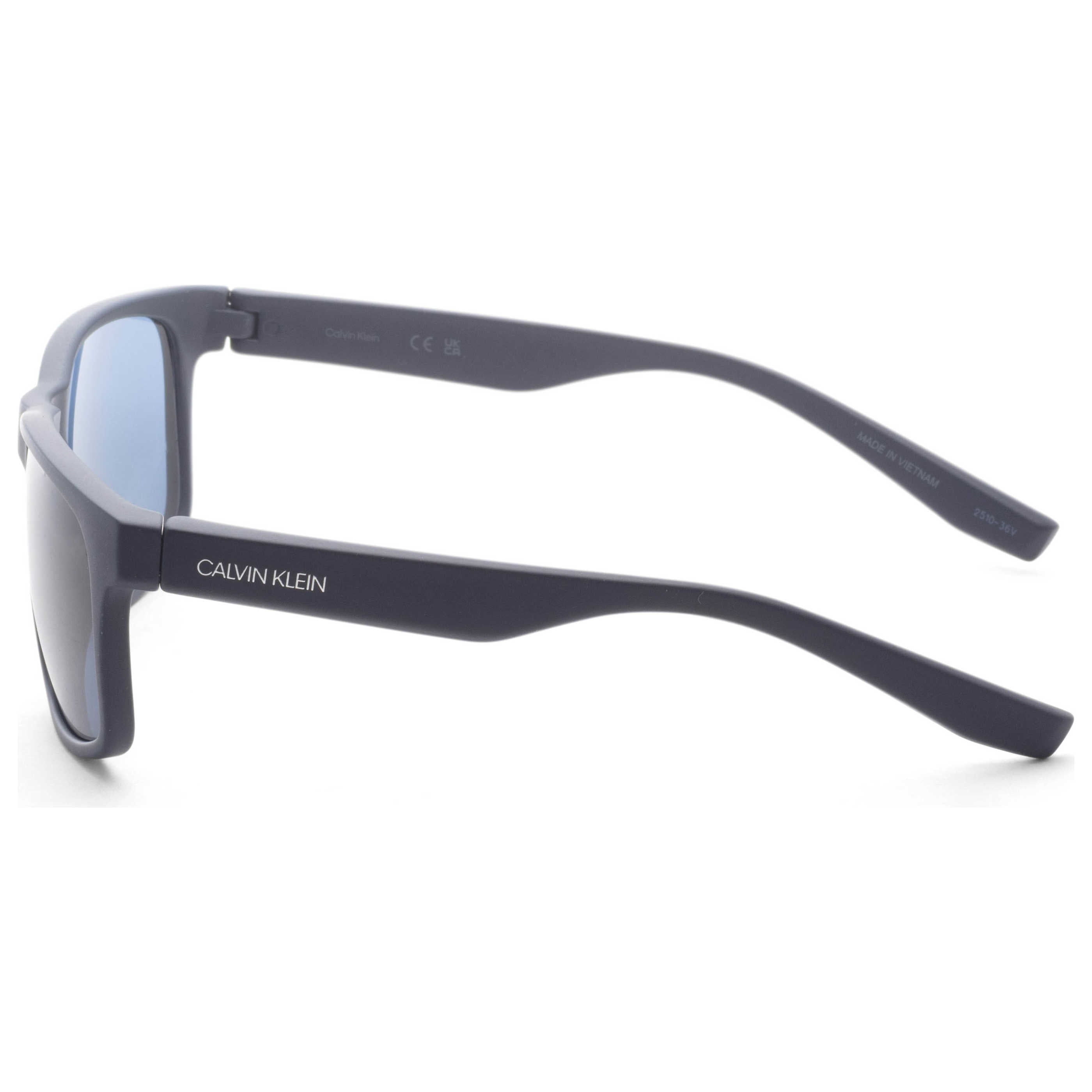משקפי שמש Calvin Klein דגם Ck19539Sn יוניסקס 59 מ״מ בצבע מט כחול נייבי