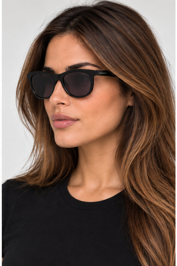 Calvin Klein Women's 56mm Black Sunglasses CK19567SN-001