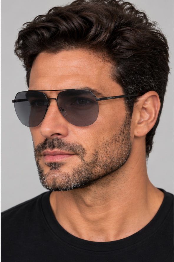 Calvin Klein Men's 59mm Black Sunglasses CK20124SN-001