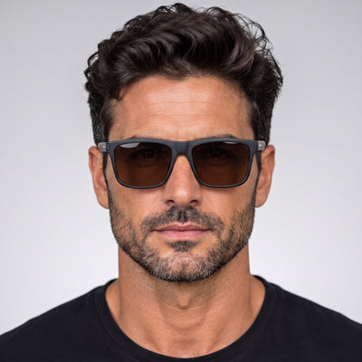 משקפי שמש Calvin Klein דגם Ck20521Sn לגברים 56 מ״מ בצבע מט כחול נייבי