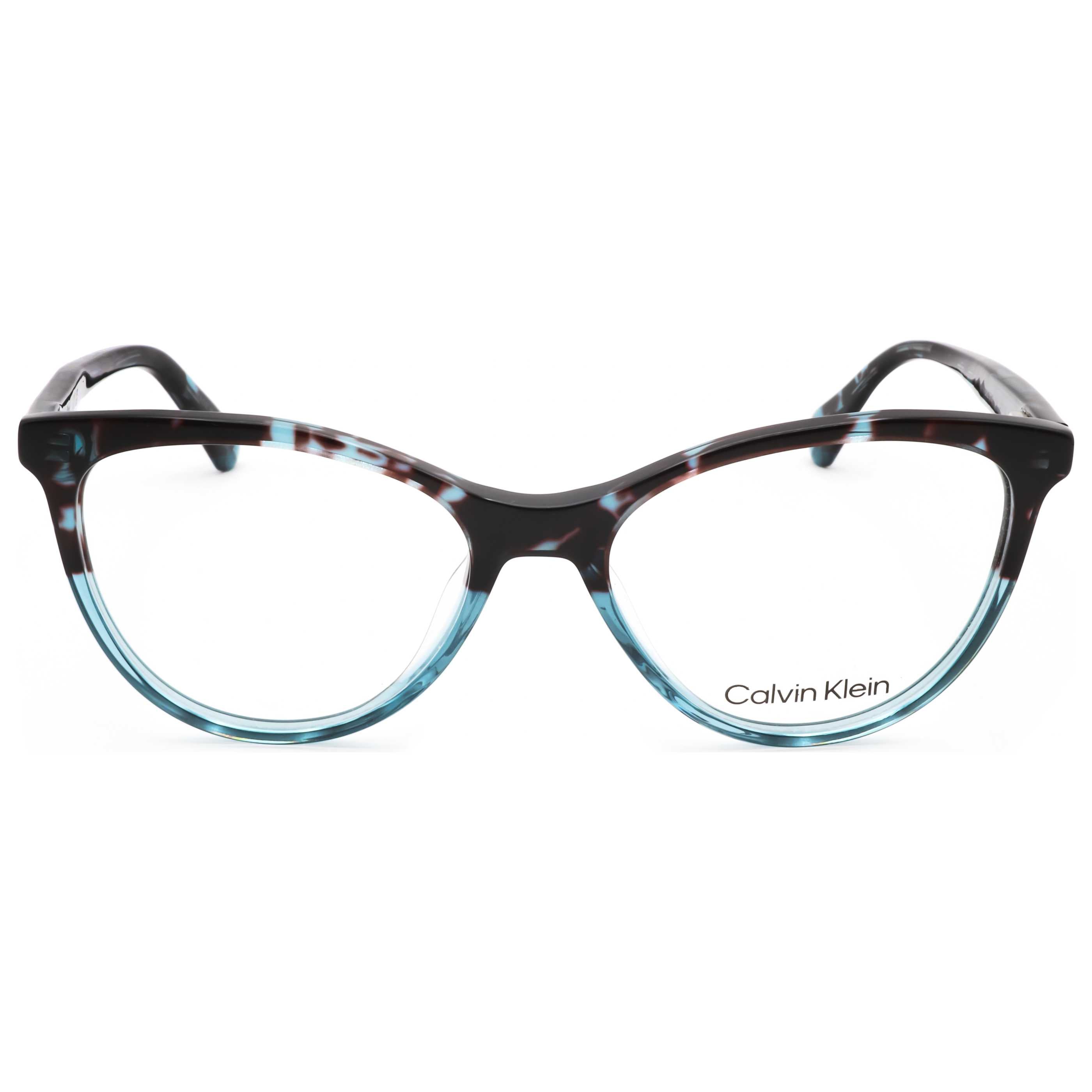 משקפי ראייה Calvin Klein דגם Ck21519 לנשים 53 מ״מ בצבע כחול שריון צב