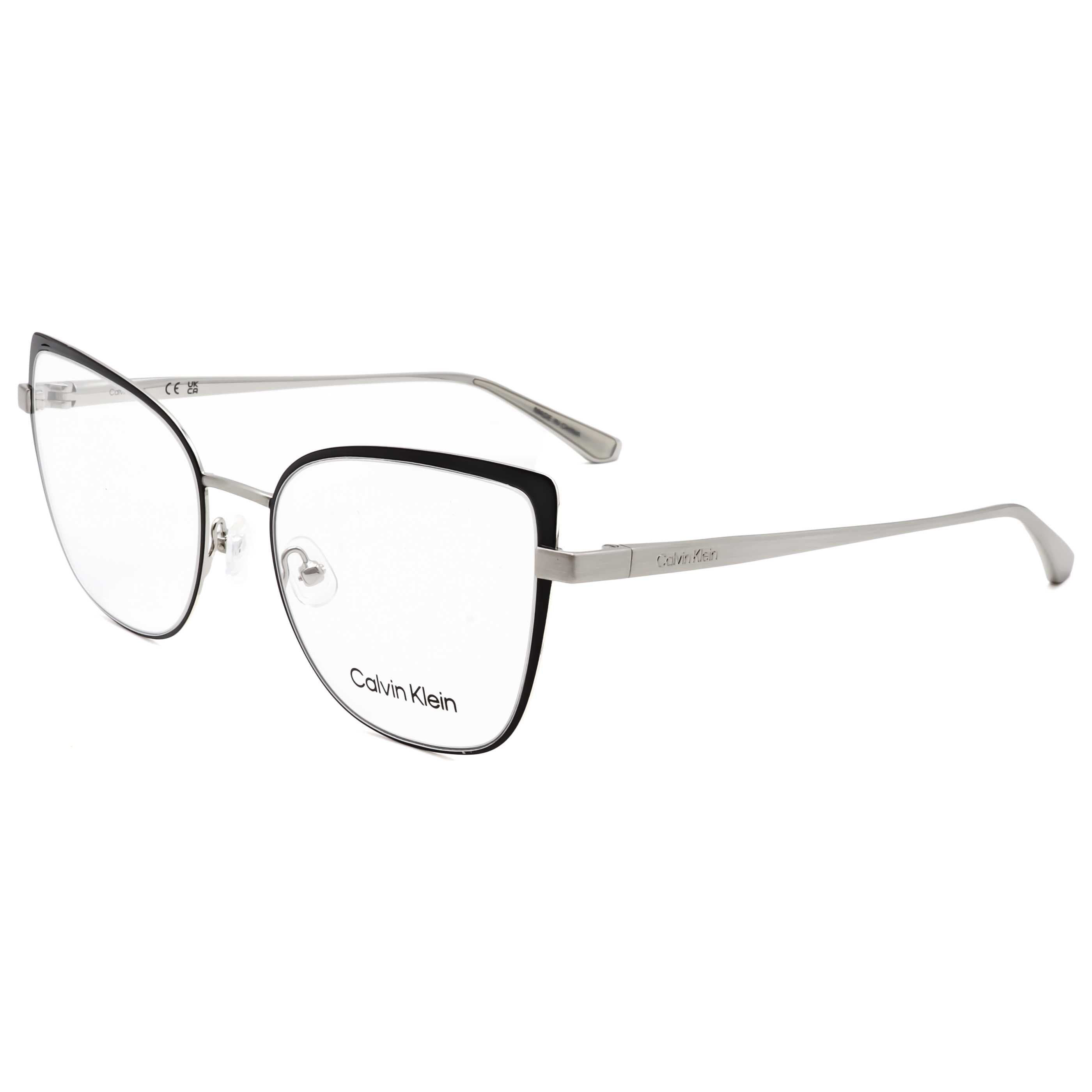 משקפי ראייה Calvin Klein דגם Ck22101 לנשים 54 מ״מ בצבע שחור כסוף