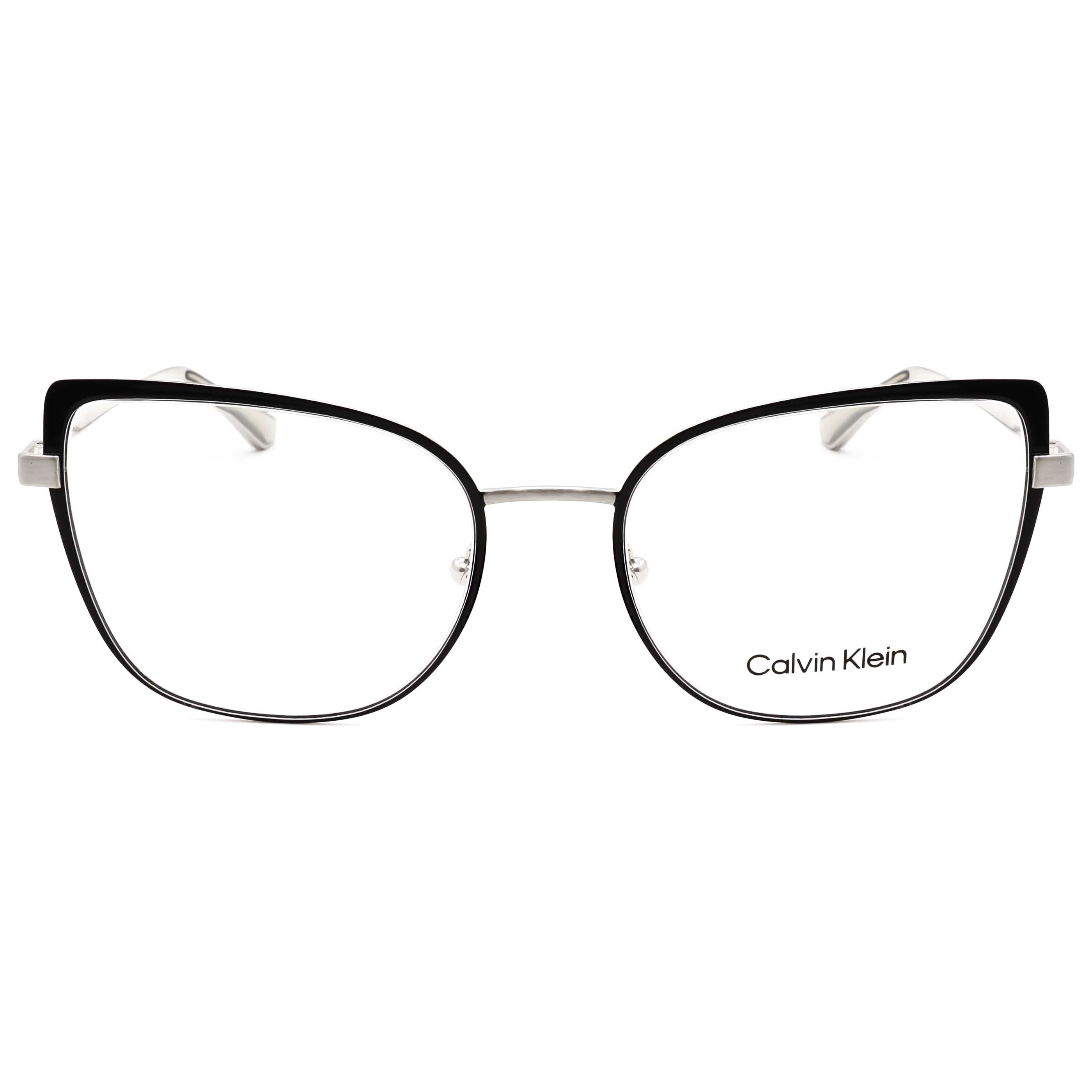 משקפי ראייה Calvin Klein דגם Ck22101 לנשים 54 מ״מ בצבע שחור כסוף