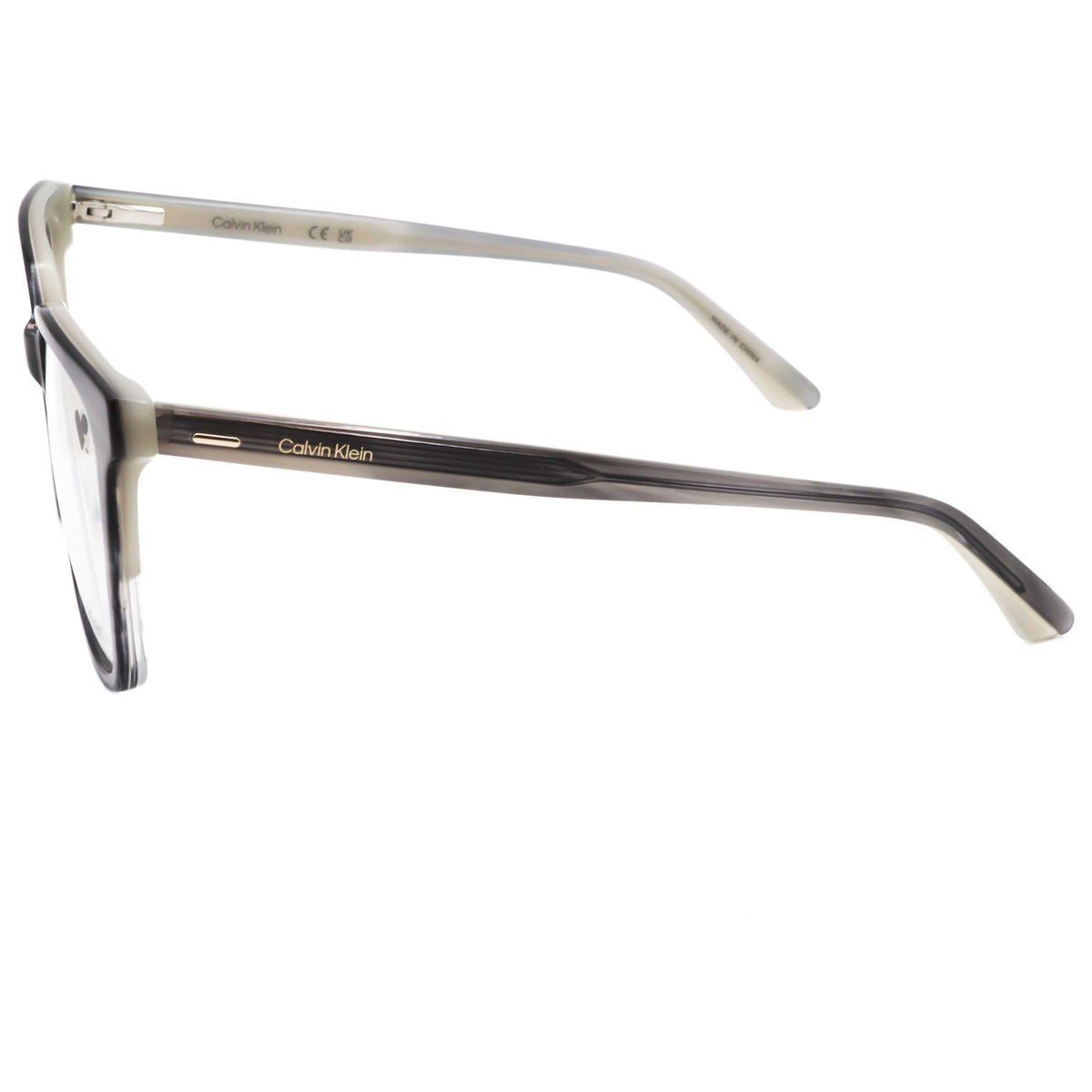 Calvin Klein Unisex 53mm Striped Grey Eyeglasses CK22540-023-53