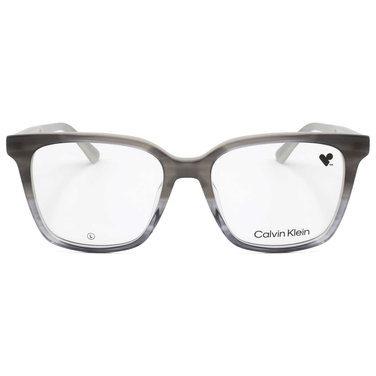 Calvin Klein Unisex 53mm Striped Grey Eyeglasses CK22540-023-53