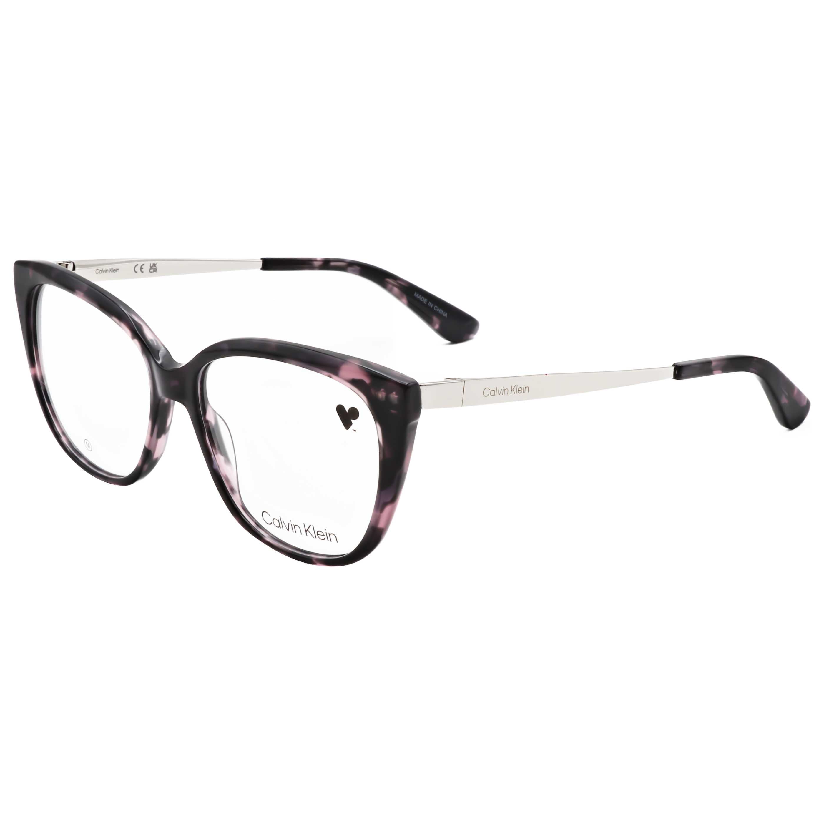 משקפי ראייה Calvin Klein דגם Ck23520 לנשים 54 מ״מ בצבע Dark סגול הוואנה