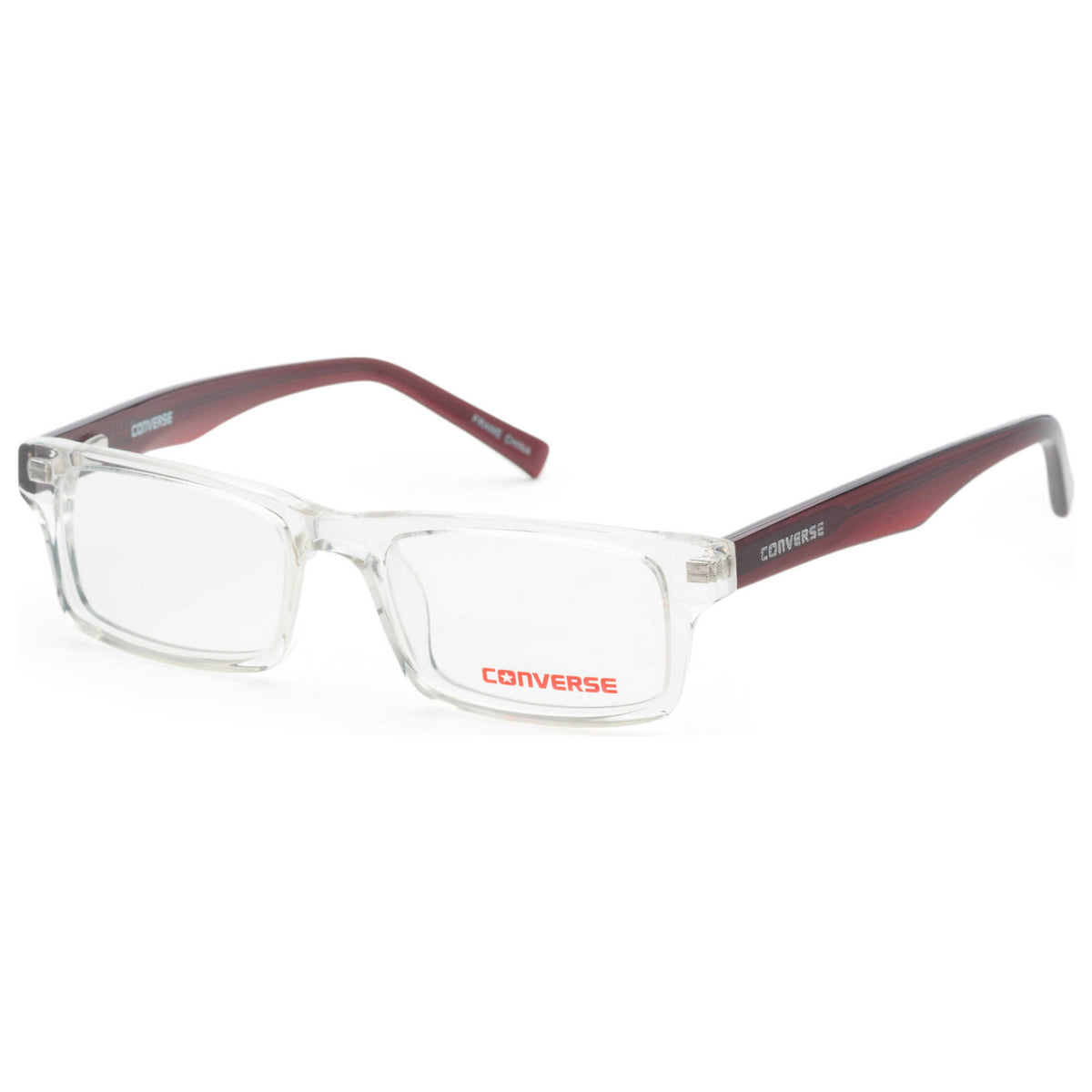Converse Unisex 45mm Clear Eyeglasses CON-S115-K003