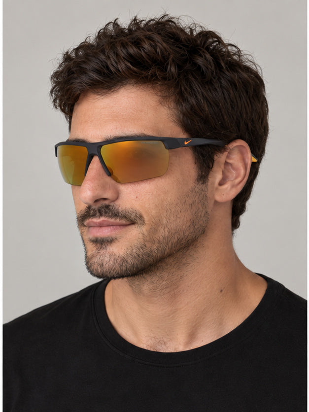 Nike Men's Windshield 71mm Thunderstorm Sunglasses CW4665-471-51