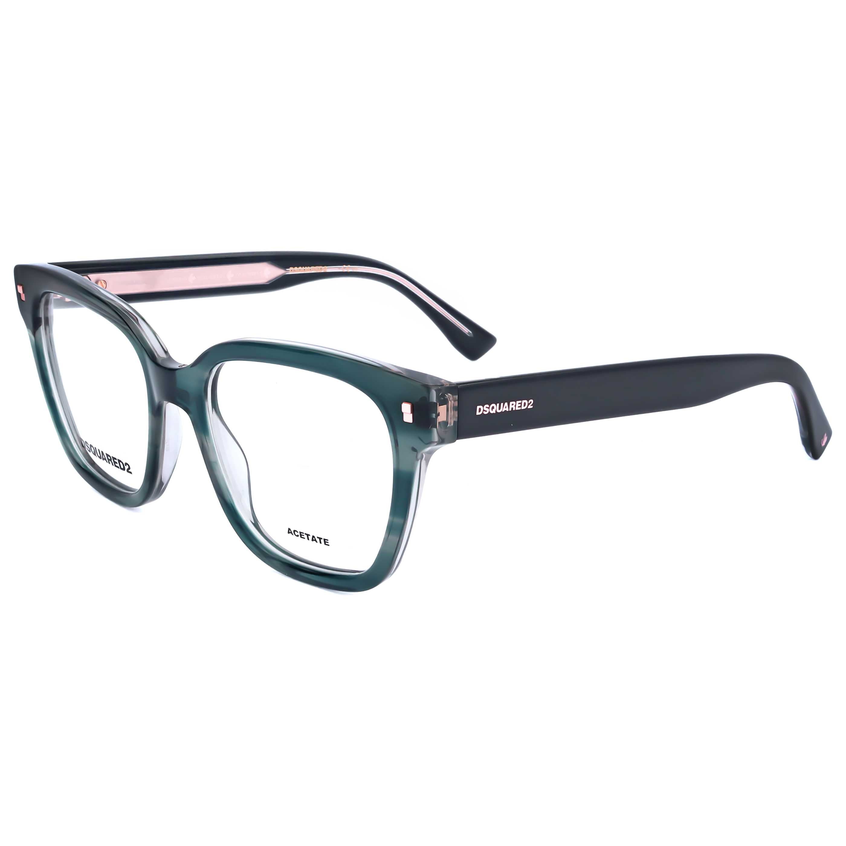 משקפי ראייה Dsquared2 דגם D20025 לנשים 51 מ״מ בצבע Striped Teal