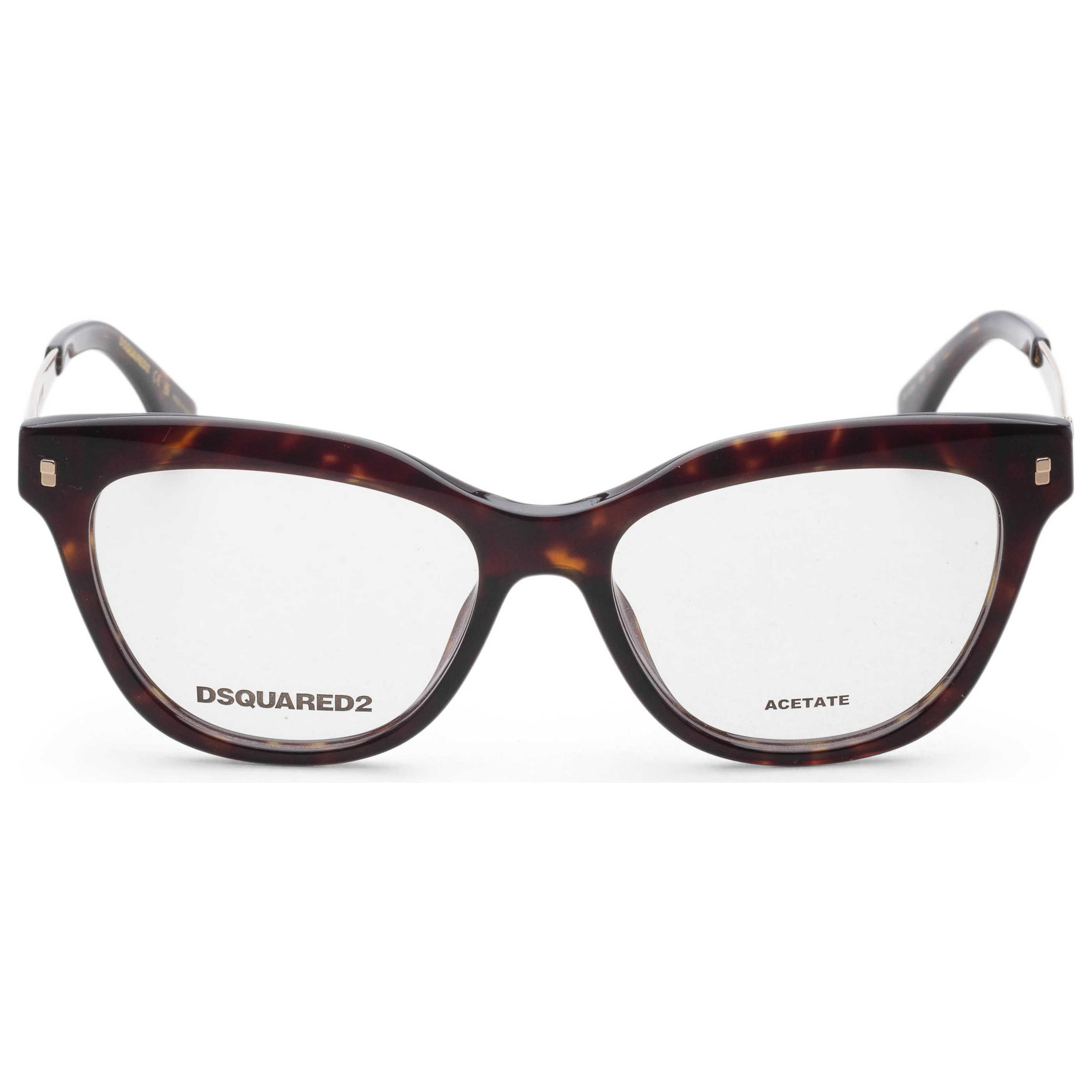 משקפי ראייה Dsquared2 דגם D20095 לנשים 52 מ״מ בצבע הוואנה