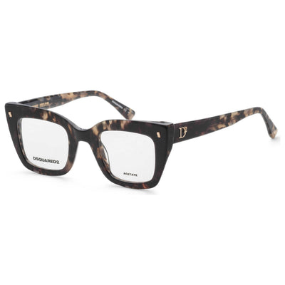 משקפי ראייה Dsquared2 דגם D20099 לנשים 47 מ״מ בצבע אפור הוואנה