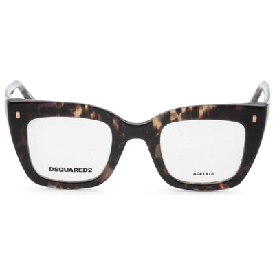 משקפי ראייה Dsquared2 דגם D20099 לנשים 47 מ״מ בצבע אפור הוואנה