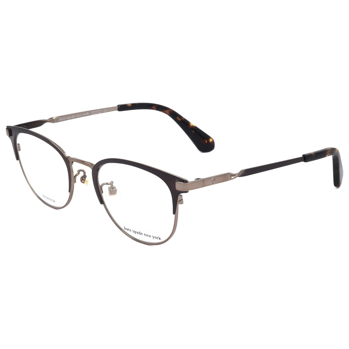 משקפי ראייה Kate Spade דגם Danyelle לנשים 49 מ״מ בצבע חום והוואנה