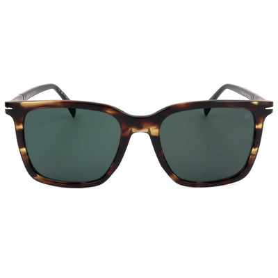 David Beckham Men's 53mm Brown Horn Sunglasses DB1130-S-EX4-53