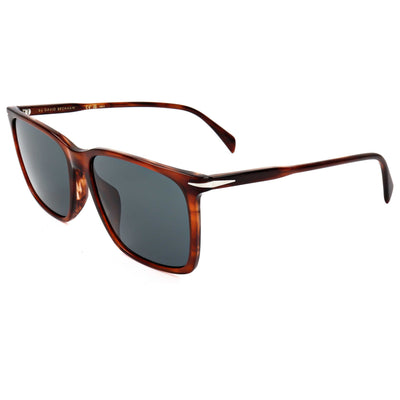 David Beckham Men's 59mm Brown Horn Sunglasses DB1145GS-0EX4-KU
