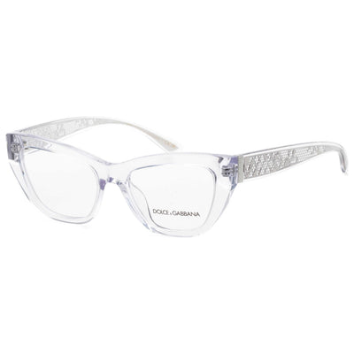 משקפי ראייה Dolce & Gabbana דגם Dg3412 לנשים 53 מ״מ בצבע קריסטל
